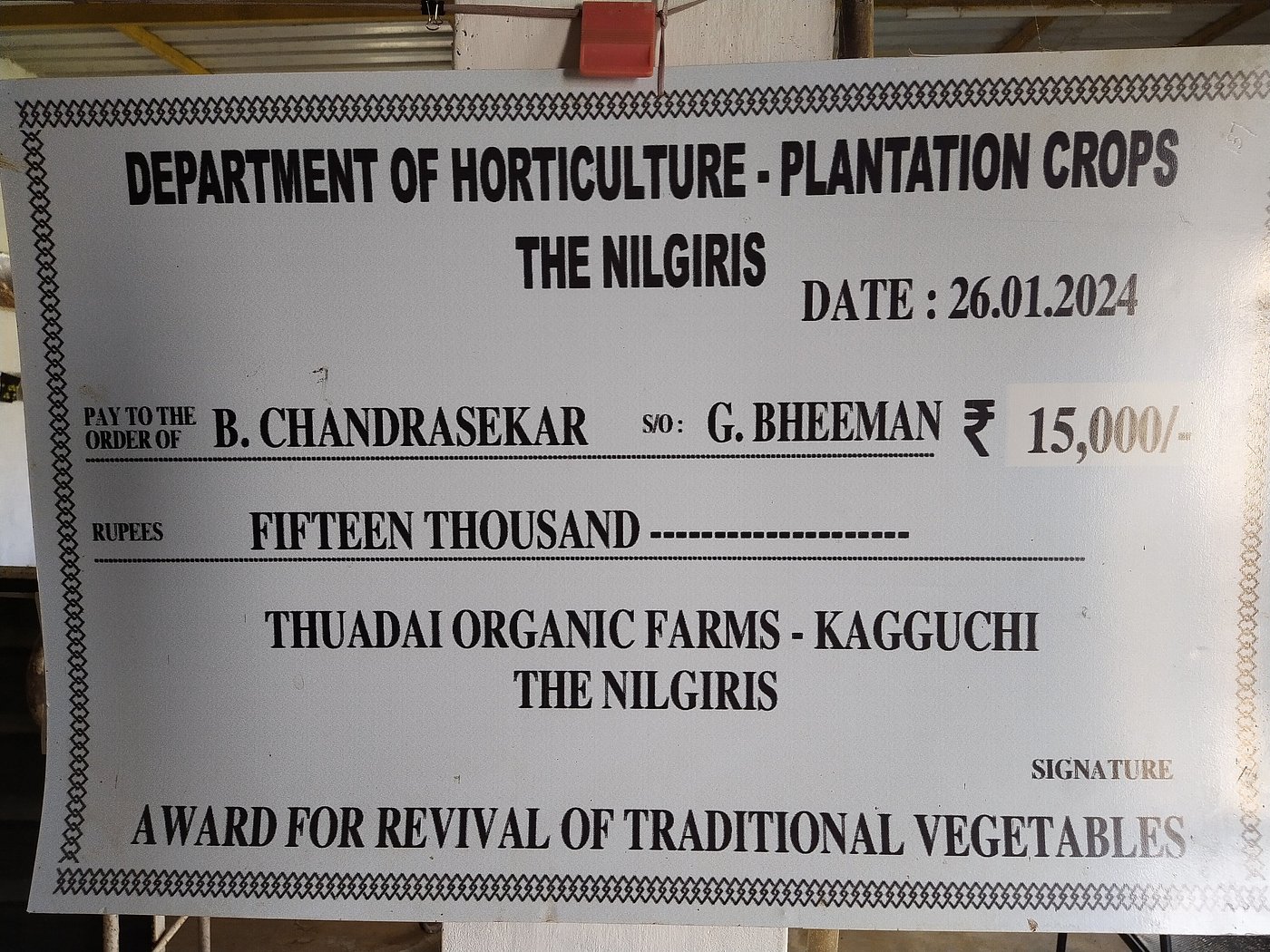 Organic Certification